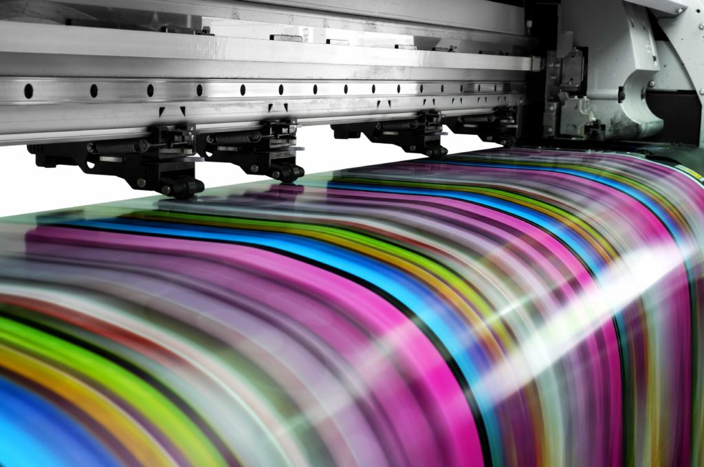 Image of digital print company produces printed products