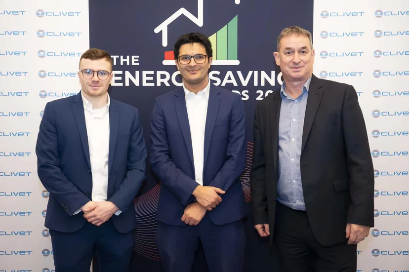 Image of the Humidity Solutions team at the Energy Saving's Awards